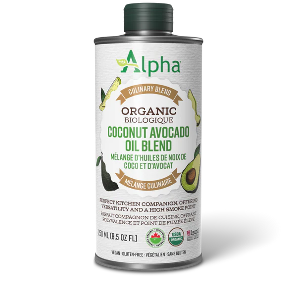 Alpha: Organic Coconut Avocado Oil Blend 250ml