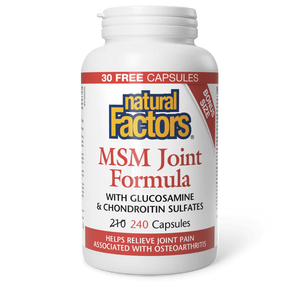 Natural Factors: MSM Joint Formula