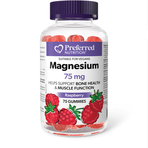 Preferred Nutrition: Magnesium 75 mg Gummies