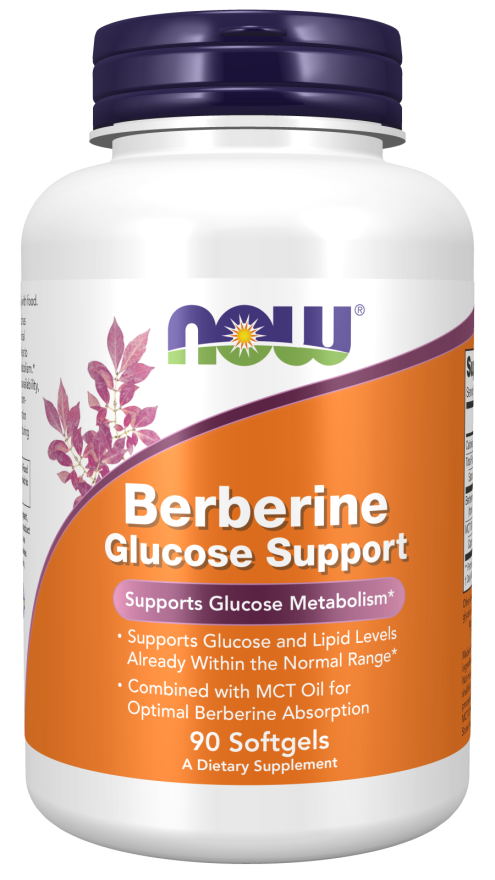 NOW: Berberine Glucose Support Softgels