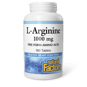 Natural Factors: L-Arginine 1000 mg