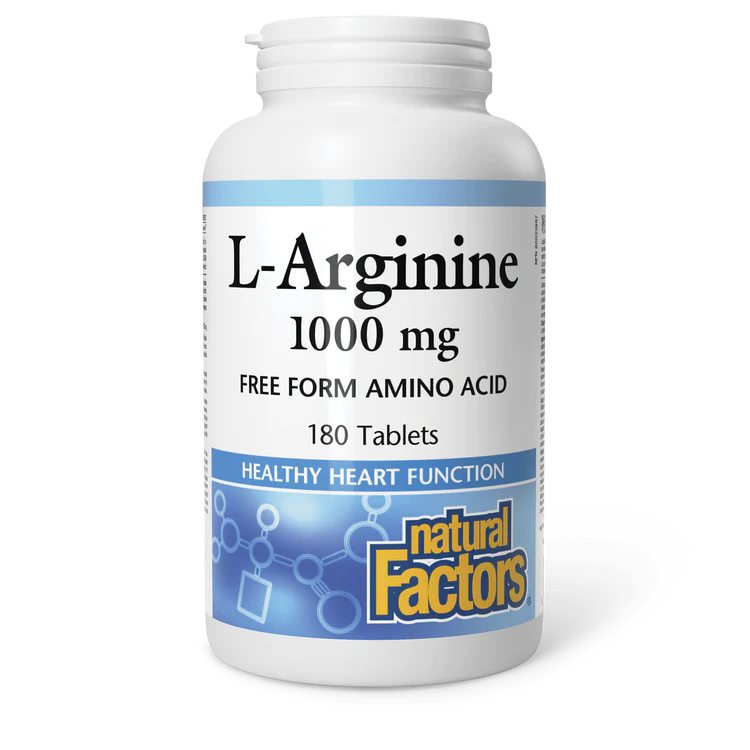 Natural Factors: L-Arginine 1000 mg