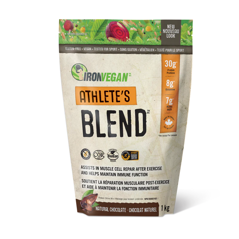 Iron Vegan: Athlete’s Blend Protein Powder