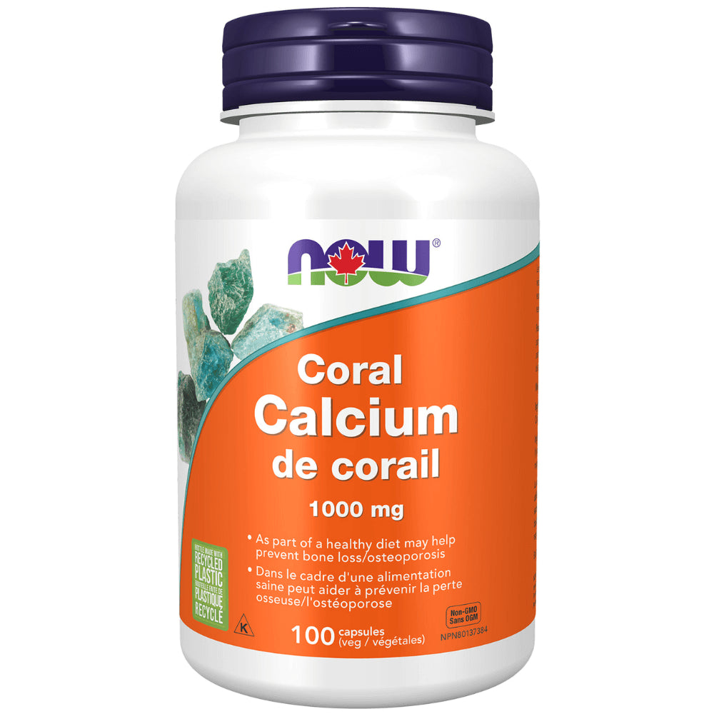 NOW: Coral Calcium 1000mg Capsules
