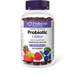 Preferred Nutrition: Probiotic 5 Billion Gummies