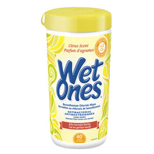 Load image into Gallery viewer, Wet Ones: Antibacterial Hand &amp; Face Wipes - 40 Count
