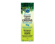 Load image into Gallery viewer, Whole Earth &amp; Sea: Organic Vegan Greens Protein Bar
