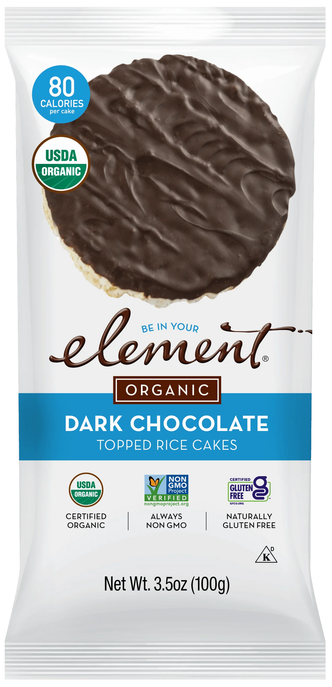 Element: Organic Dipped Topped Rice Cakes