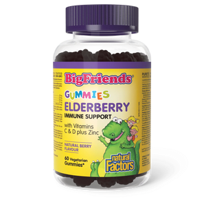 Natural Factors: Elderberry Gummies with Vitamins C & D plus Zinc