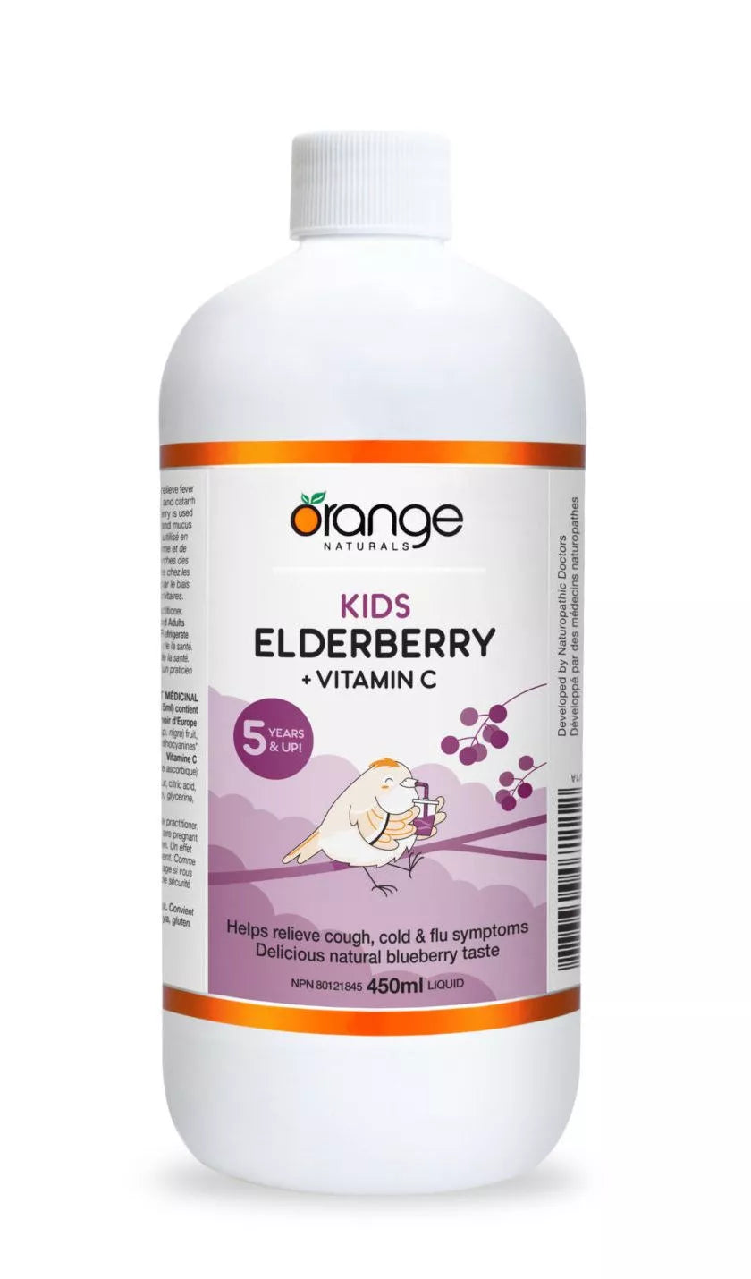 Orange Naturals: Kids Elderberry + Vitamin C