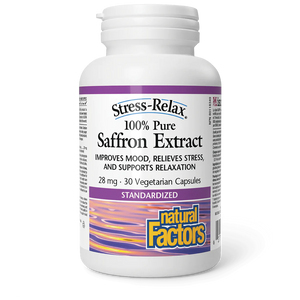 Natural Factors: Saffron Extract 100% Pure 28 mg