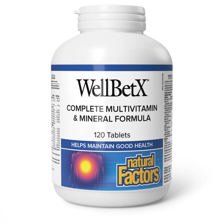 Natural Factors: WellBetX Complete Multivitamin & Mineral Formula