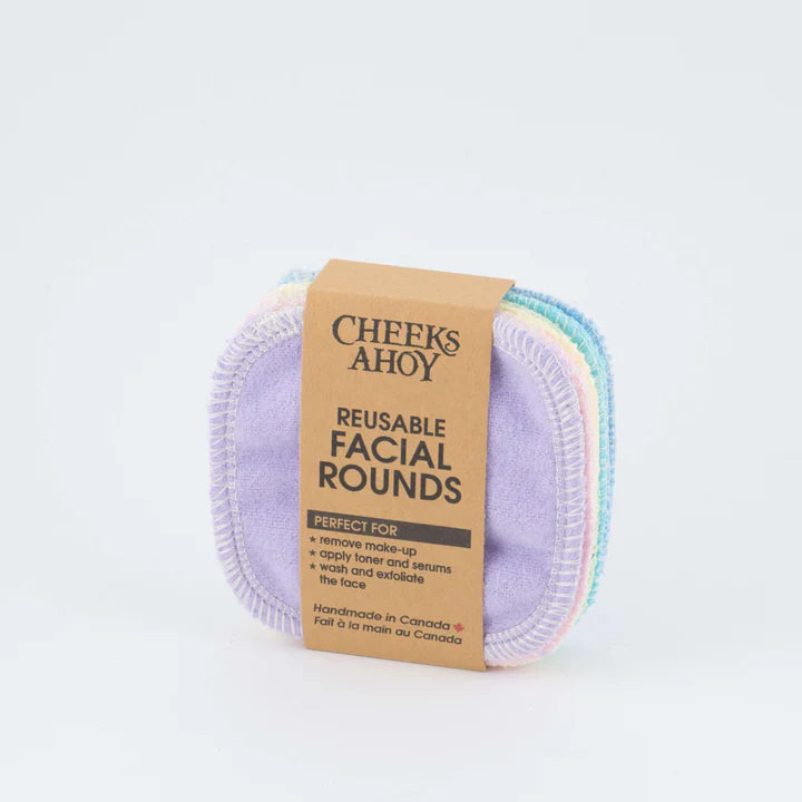 Cheeks Ahoy: Facial Rounds 12pk
