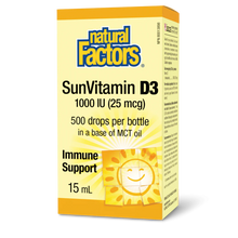 Load image into Gallery viewer, Natural Factors: Vitamin D3 1000 IU
