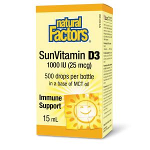 Natural Factors: Vitamin D3 1000 IU