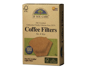 If You Care: Unbleached Totally Chlorine-Free Coffee Filters