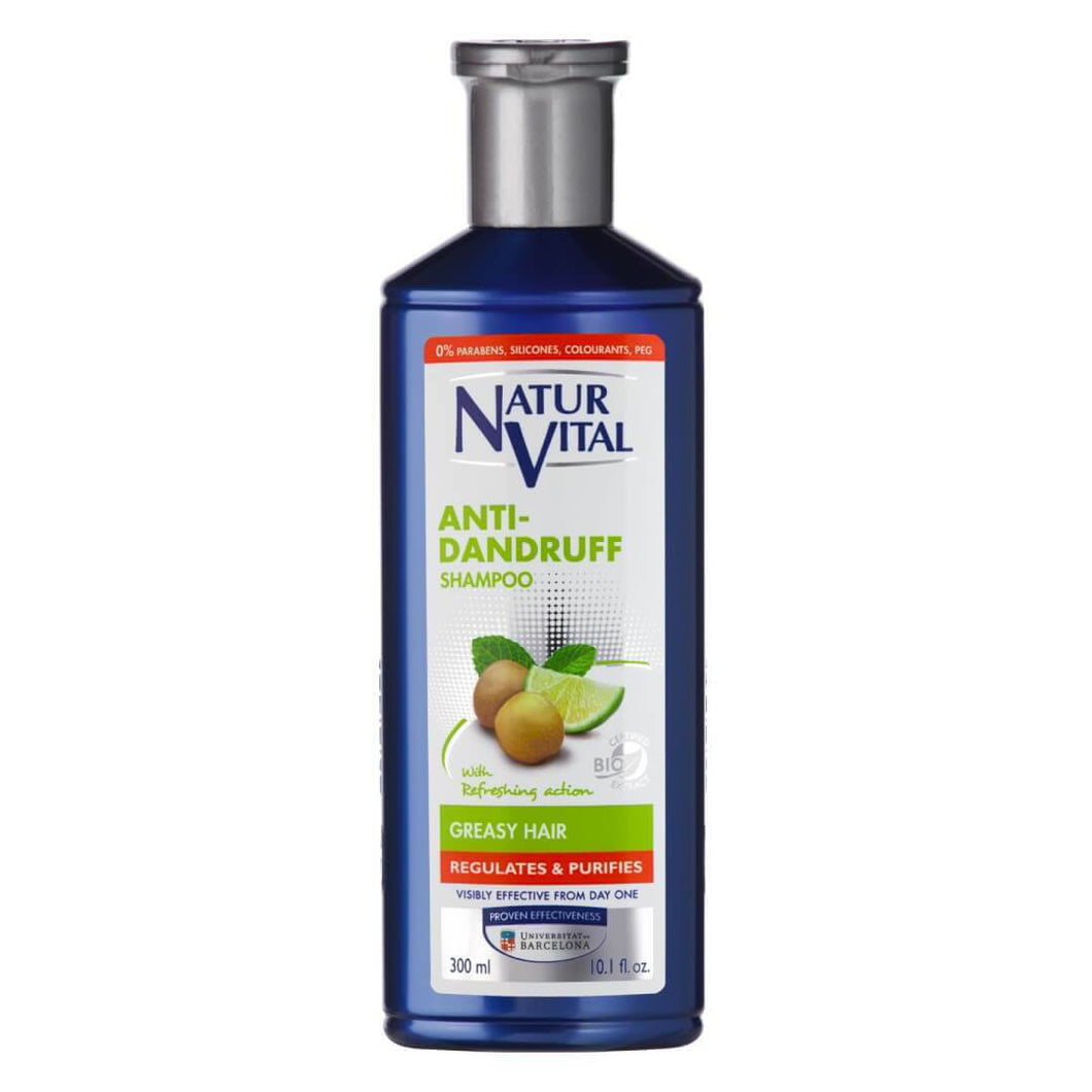 NaturVital: Anti-Dandruff Shampoo - Greasy Hair