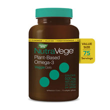 Load image into Gallery viewer, NutraVege: Plant-Based Omega-3 Veggie Gels
