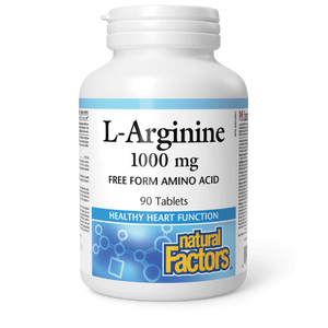 Natural Factors: L-Arginine 1000 mg