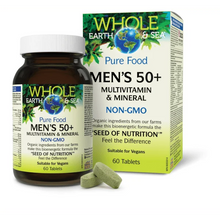 Load image into Gallery viewer, Whole Earth &amp; Sea: Men’s 50+ Multivitamin &amp; Mineral
