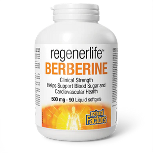 Natural Factors: Regenerlife Berberine 500MG