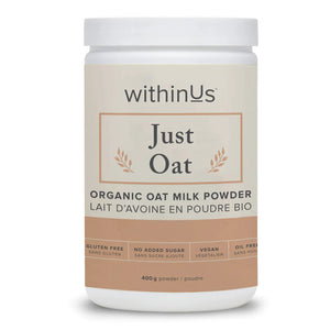 withinUs: Just Oat - Certified Organic Oat Milk powder