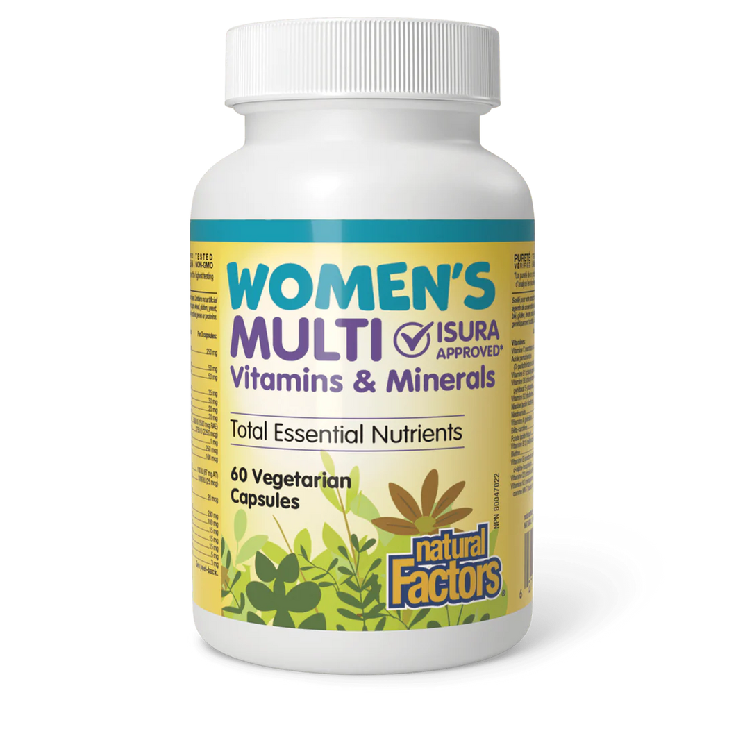 Natual Factors: Women’s Multi Vitamins & Minerals