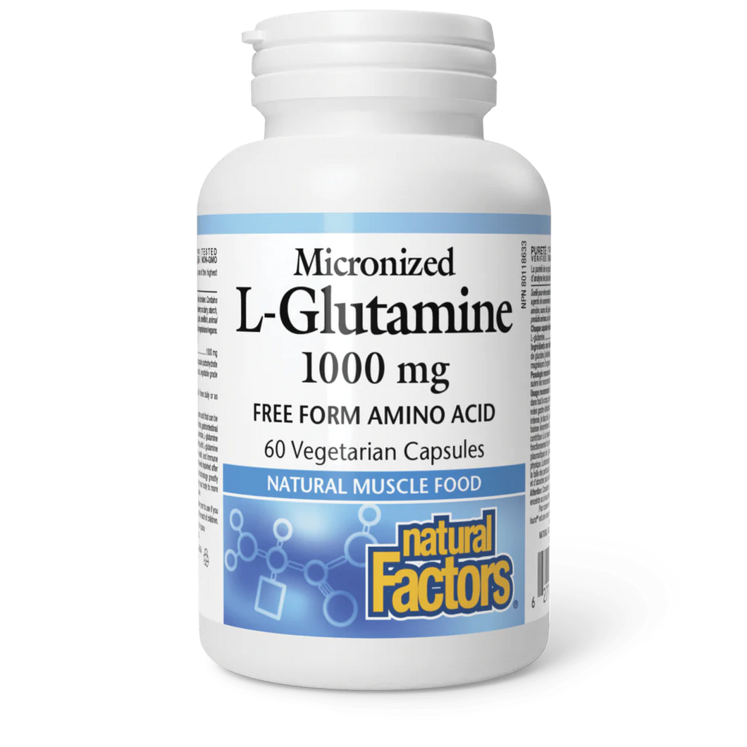 Natural Factors: L-Glutamine 1000 MG