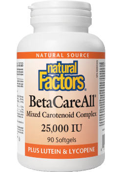 Natural Factors: BetaCareAll 25,000 IU