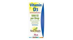 New Roots: Vitamin D3 1000IU