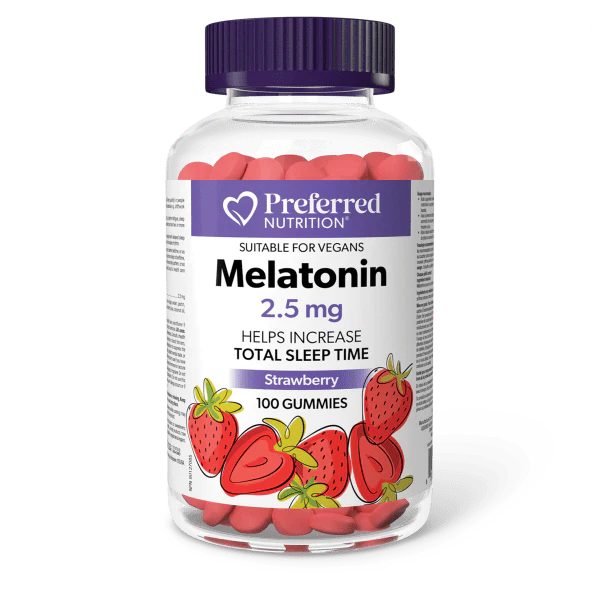 Preferred Nutrition: Melatonin 2.5 mg Gummies