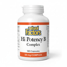 Load image into Gallery viewer, Natural Factors: Hi Potency B Complex 50 mg
