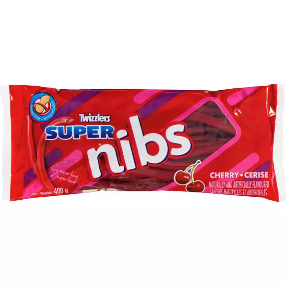 Twizzlers: Super Nibs Cherry Candy