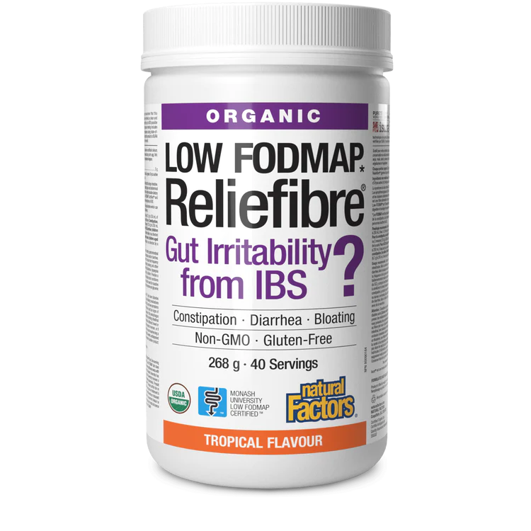 Natural Factors: Organic Reliefibre