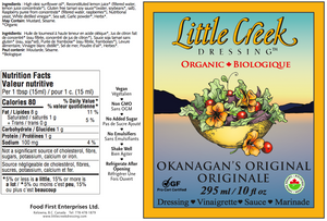 Little Creek Dressing: Organic Salad Dressing