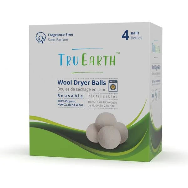 True Earth: Reusable Wool Dryer Balls