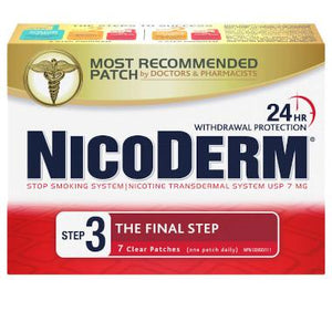 Nicoderm: Nicotine Patches