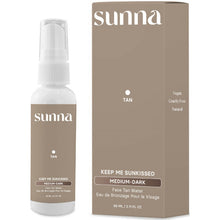 Load image into Gallery viewer, Sunna: Keep Me Sunkissed Face Tan Water

