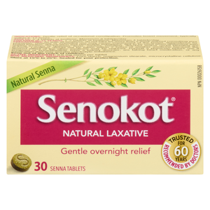 Senokot: Natural Laxative 30 Tablets