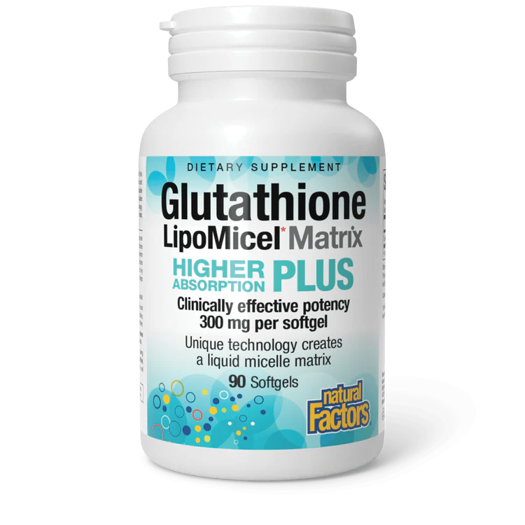 Natural Factors: Glutathione LipoMicel Matrix 300 MG