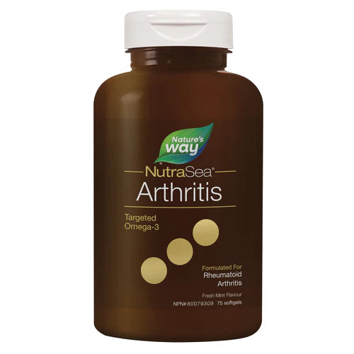 NutraSea: Arthritis Targeted Omega-3, Fresh Mint Softgels