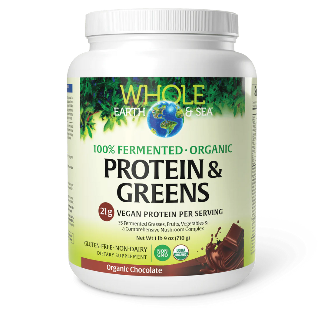 Whole Earth & Sea: Fermented Organic Protein & Greens