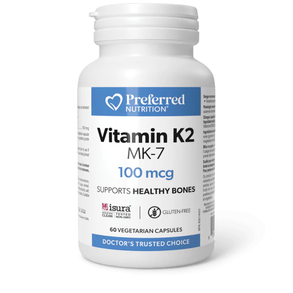 Preferred Nutrition: Vitamin K2 MK-7 100 mcg