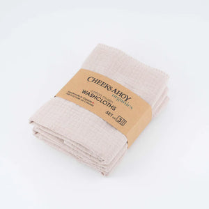 Cheeks Ahoy: Washcloths 3pk