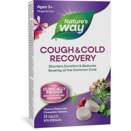 Nature's Way: Cough & Cold Recovery Chewables