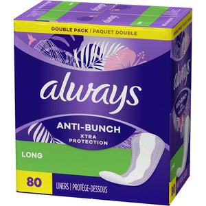 Always: Anti-Bunch Xtra Protection Daily Liners