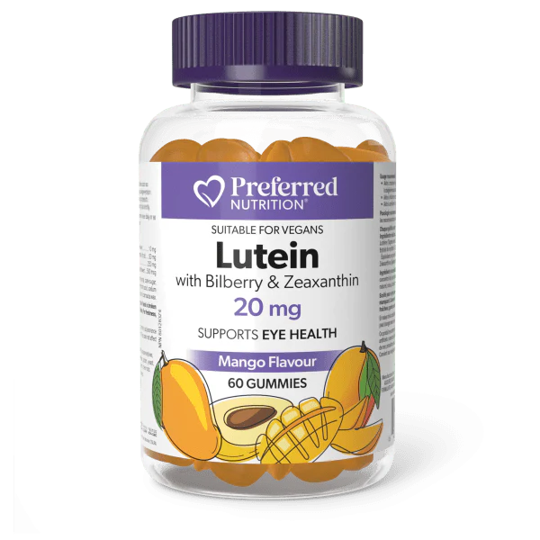 Preferred Nutrition: Lutein with Bilberry & Zeaxanthin Gummies