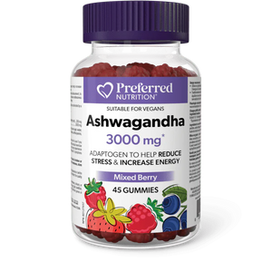 Preferred Nutrition: Ashwagandha 3000 mg Gummies