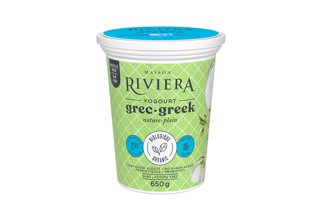 Maison Riviera: 2% Greek Yogurt