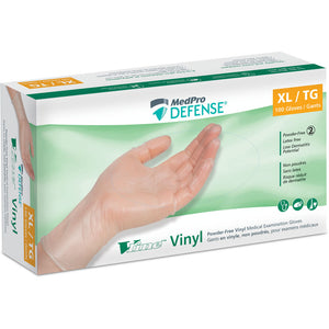 Medpro:  Vinyl Powder Free Gloves